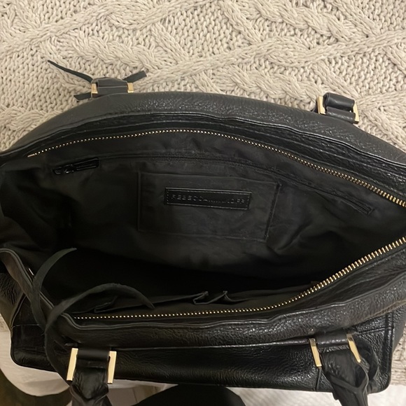 Black leather Rebecca Minkoff bag - Picture 2 of 4